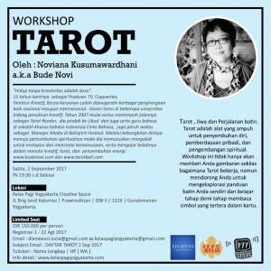 Workshop Tarot by Noviana Kusumawardhani