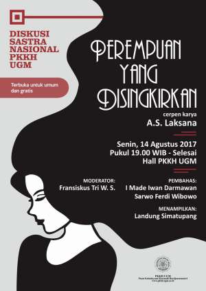Diskusikan Sastra Nasional 'Perempuan Yang Disingkirkan'  