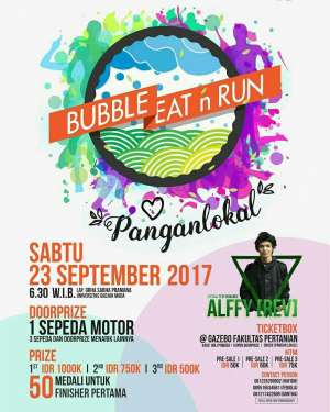 Buble, Eat and Run, Kampanye Pangan Lokal