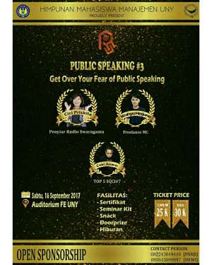 Seminar Public Speaking#3 HIMA UNY