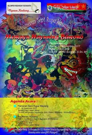 Pameran Seni Rupa Wayang " Memayu Hayuning Bawono"