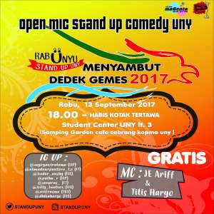 Rabu Unyu, Stand Up Comedy UNY