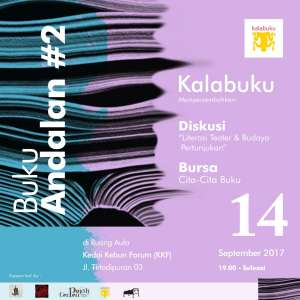 Kalabuku Mempersembahkan Literasi  Teater dan Budaya Pertunjukan