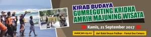 Kirab Budaya dan Labuhan Pantai Goa Cemara