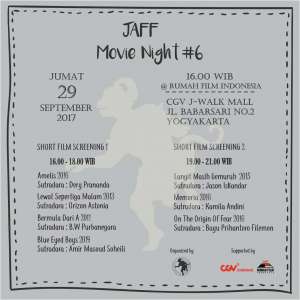 Jaff Movie Night #6 