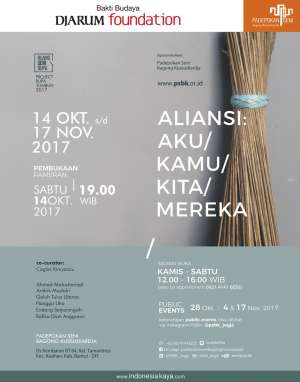 Pameran ALIANSI : "aku/kamu/kita/mereka" 