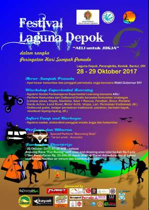 Festival Laguna Depok " AELI untuk Jogja"