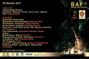 Rundown Bedog Art Festival,29 okt 2017