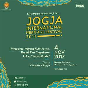 JIHF 2017 : Pagelaran Wayang Purwo "Semar Mantu"