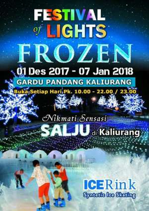 Festival Light Frozen Kaliurang