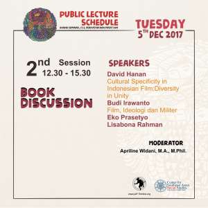 Public Lecture "Book Discussion" JAFF 2017
