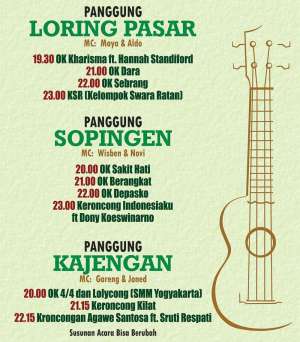 Rundown Pasar Keroncong 2017