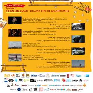 Pemutaran Program Focus On Japan FFD 2017