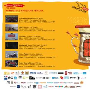 Pemutaran Film Program Kompetisi Kategori Pendek FFD 2017