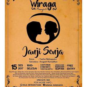 Teater Rai Gedek mempersembahkan Janji Senja