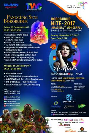 Panggung Seni Borobudur New Year Festival 2018
