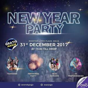 New Year Party 2018 di Lippo Plaza