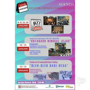 Agenda Bentara Budaya Yogyakarta Januari 2018