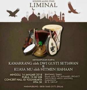 Konser Musik Entis : LIMINAL
