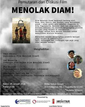 Pemutaran dan Diskusi Film "Menolak Diam"