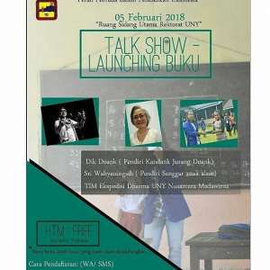 Talkshow- Launching buku " Belajar- Mengajar" 