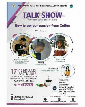 Talkshow Insipratif 'How to Get our Passion from Coffee'