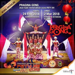 Pragina Gong hadir di PBTY 2018