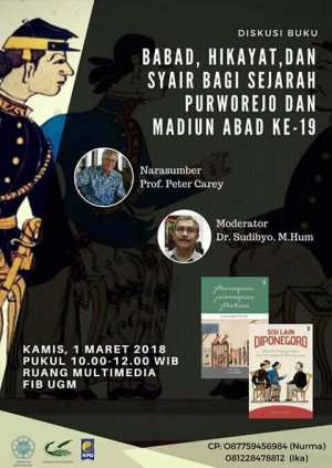 Diskusi Buku : Babad, Hikayat dan Syair Sejarah Purworejo dan Madiun