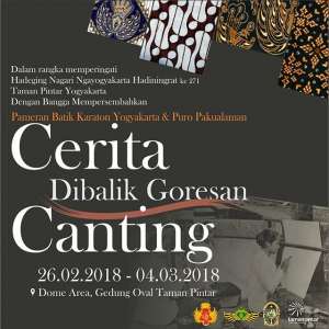 Cerita dibalik Goresan Canting