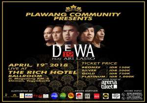 Plawang Community present Dewa 19 feat Ari Lasso