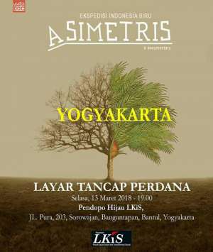 Asimetris, Layar Tancap Perdana