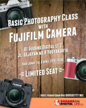 Photography Class with Fuji Film