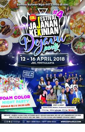 Festival Jajanan Kekinian De Javu