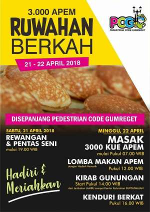 Ruwahan Berkah 3000 Apem