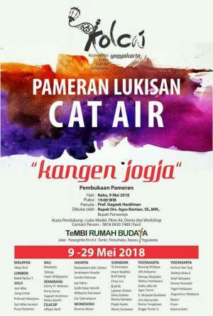 Pameran Lukisan Cat Air "Kangen Jogja"