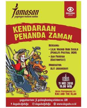 Jamasan, Kendaraan Penanda Zaman