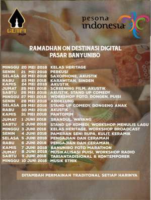 Ramadhan on Destinasi Digital Pasar Banyunibo 