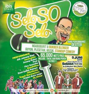 SelosoSelo: Ngabuburit bersama Alit Jabang Bayi