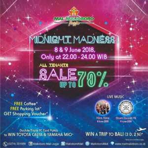 Midnight Sale Malioboro Mall 2018