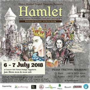 Drama Musikal THE TRAGEDY OF HAMLET, PRINCE OF DENMARK.