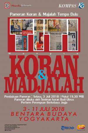 Pameran Koran dan Majalah Tempo Dulu