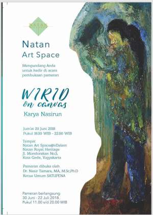 Pameran "Wirid on Canvas" karya Nasirun