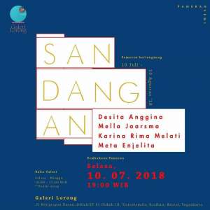 Pameran SANDANGAN di Galeri Lorong 