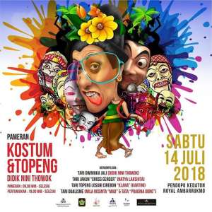 Pameran Kostum dan Topeng Didik Ninik Thowok