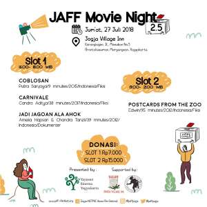 Jaff Movie Night 2.5  Juli 2018