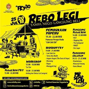 Agenda FKY#30, Rabu,25 Juli 2018