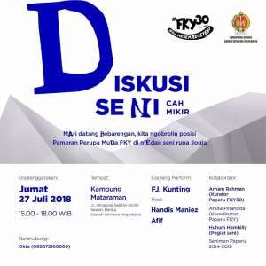 Diskusi Seni Cah Mikir PAPERU FKY30