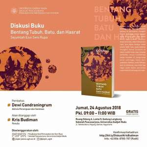Diskusi Buku "Bentang Tubuh, Batu, dan Hasrat"