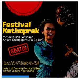 Festival Kethoprak Antar Kabupaten Se-DIY