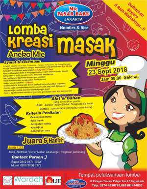 Lomba Kreasi Masak